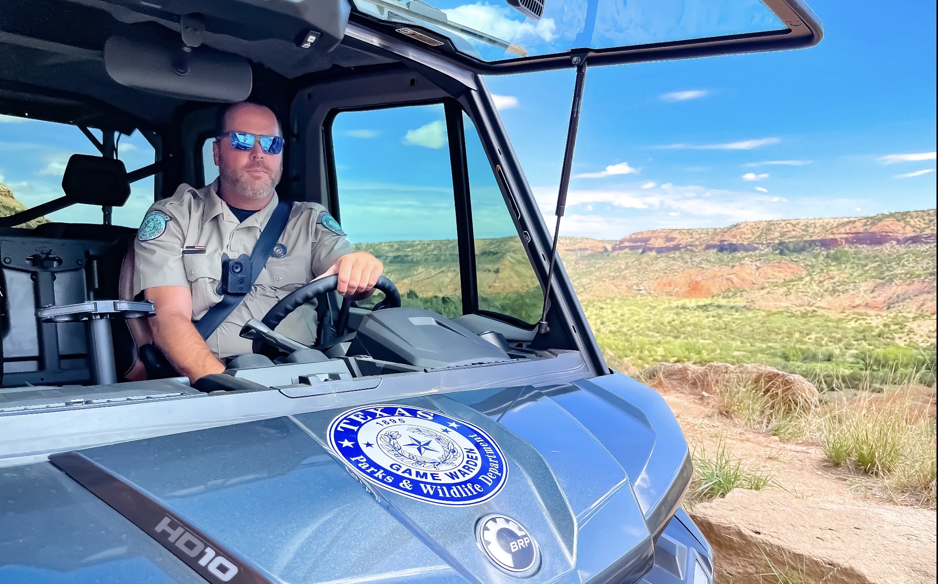 Game wardens patrol the waters of Lake Somerville for Labor Day weekend